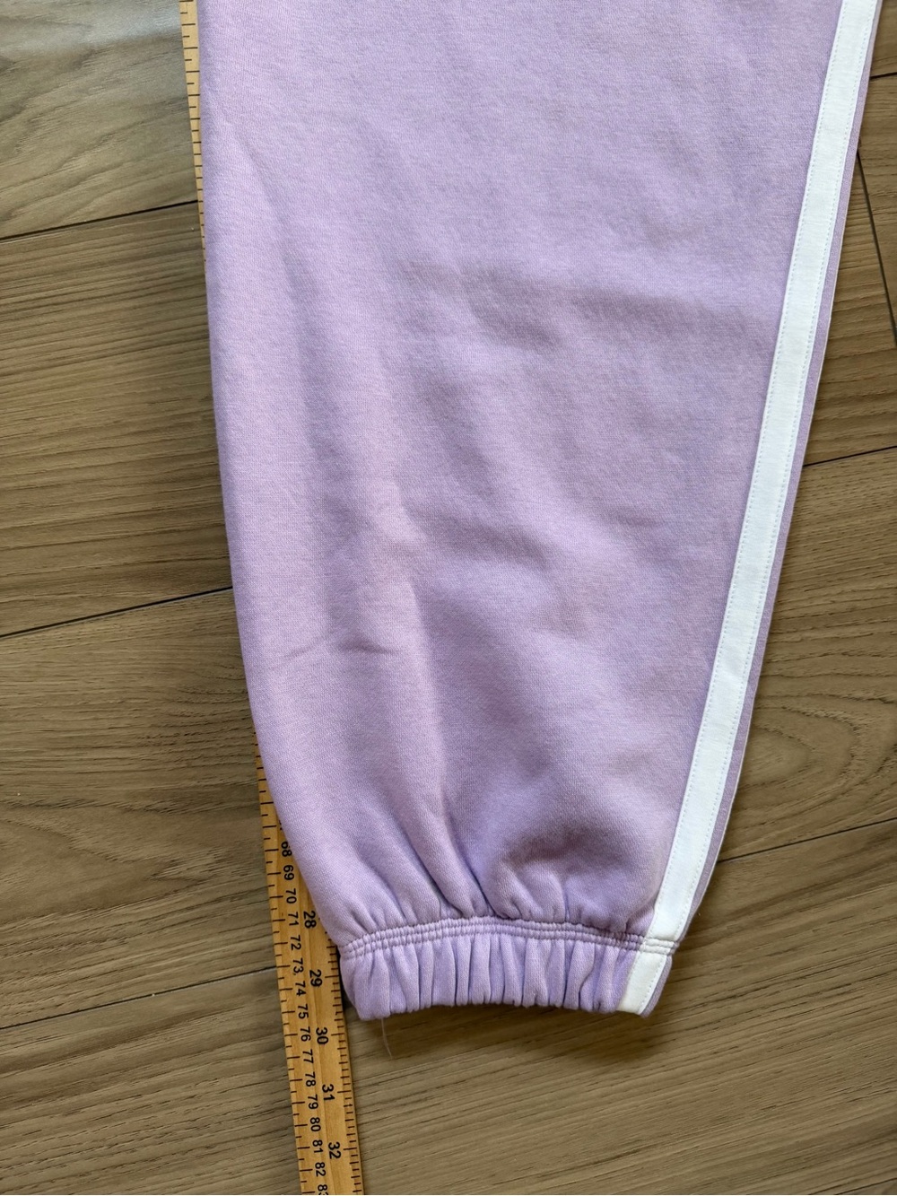 Adidas womens Fleece Sweatpant L & XL Powder Plum Purple Jogger NWT - Picture 7 of 8